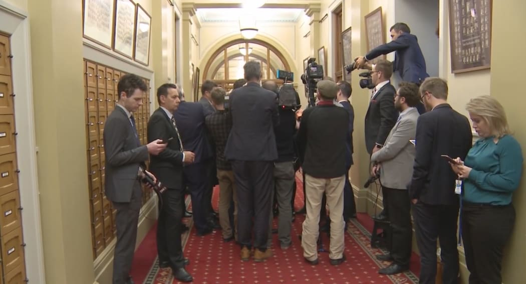 PM Bill English was a wanted man in the corridors of power last Tuesday.
