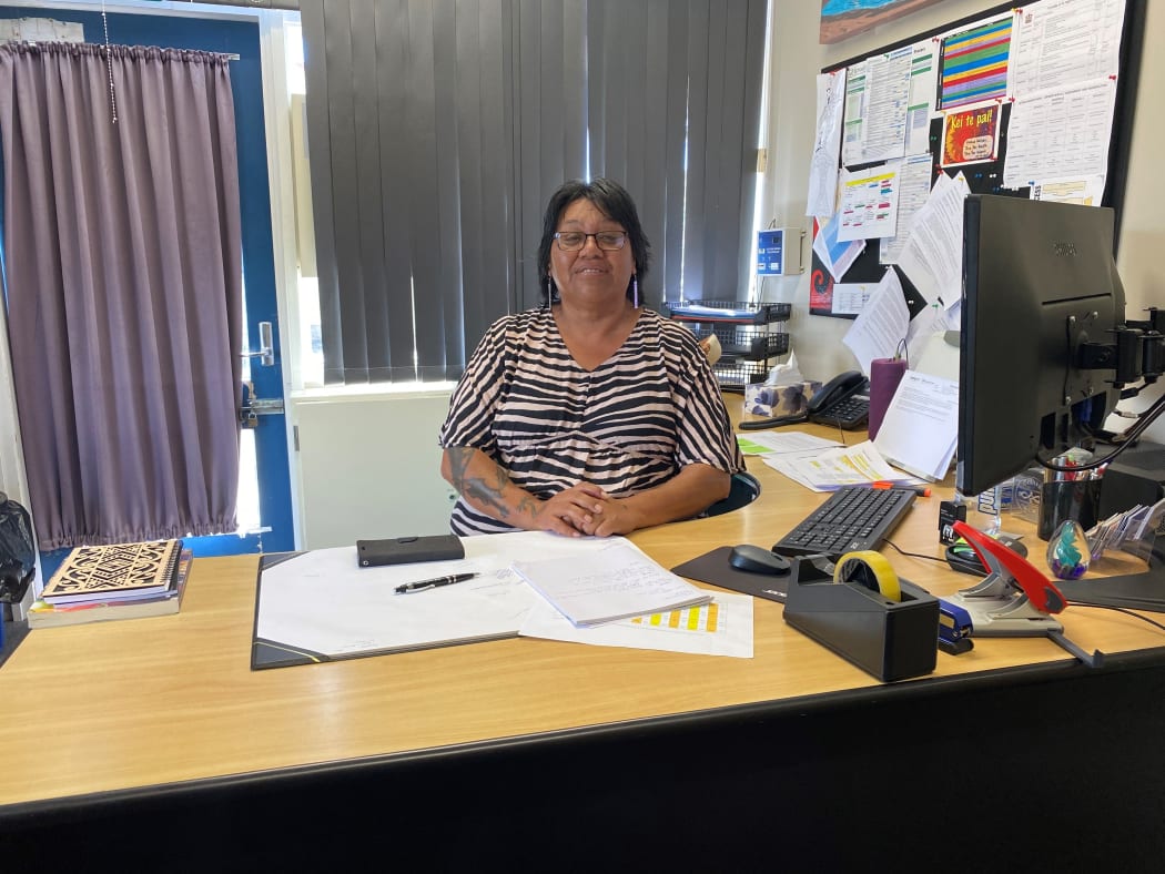 Kiri Henry is Tumuako at Te Kura O Te Teko Kia Manawanui in Whakatane