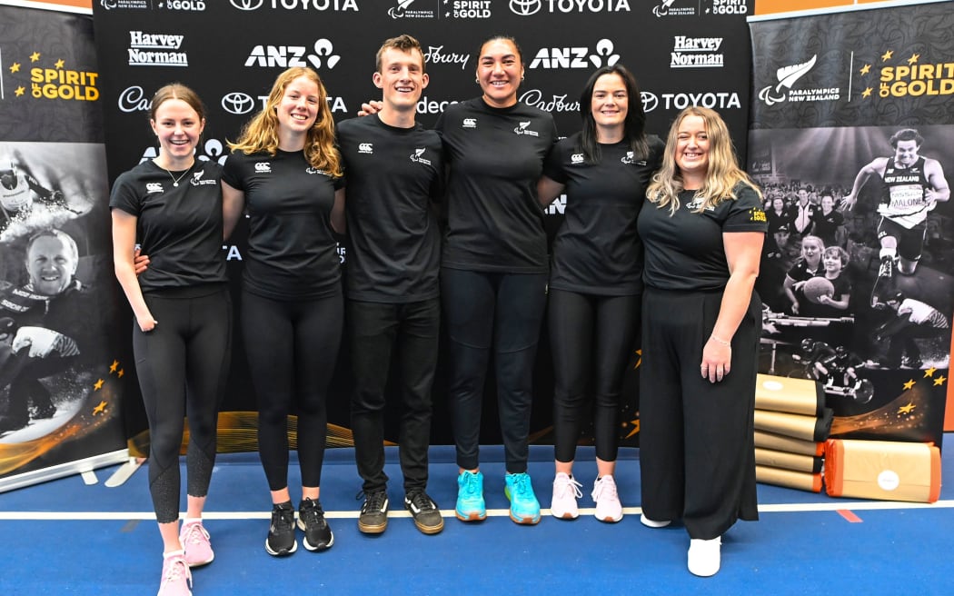 L-R: Anna Grimaldi, Danielle Aitchison, William Stedman, Lisa Adams, Holly Robinson and Caitlin Dore.
Announcement of selected Para athletes for the Tokyo 2020 Paralympic Games.