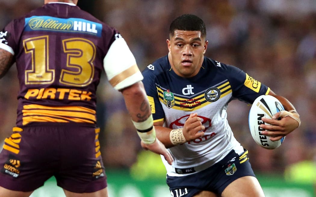 John Asiata will be part of a make shift halves combination for Tonga against the Kiwis.