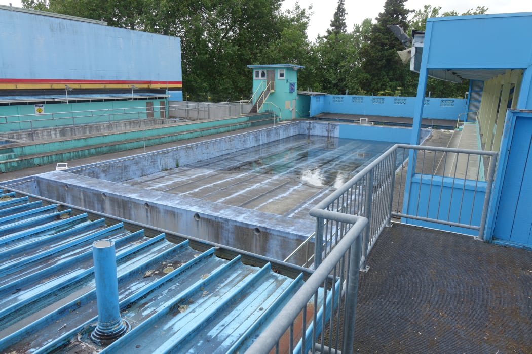 Hamilton's last public open-air pool hasn't yet been demolished but the council plans to do so next year.