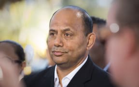 Willie Jackson at Waitangi, 2017.