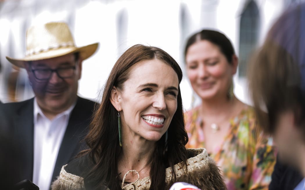 Jacinda Ardern at Rātana for final time as PM