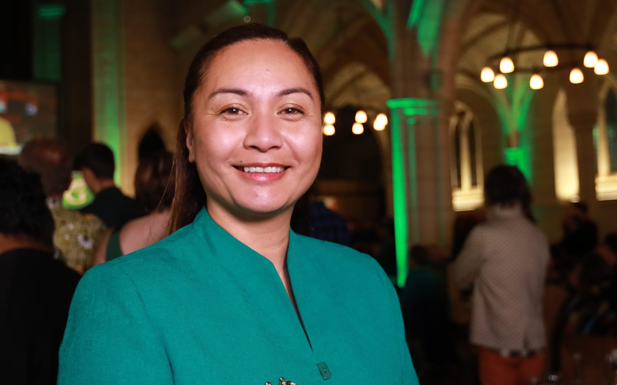 Marama Davidson of the Greens.