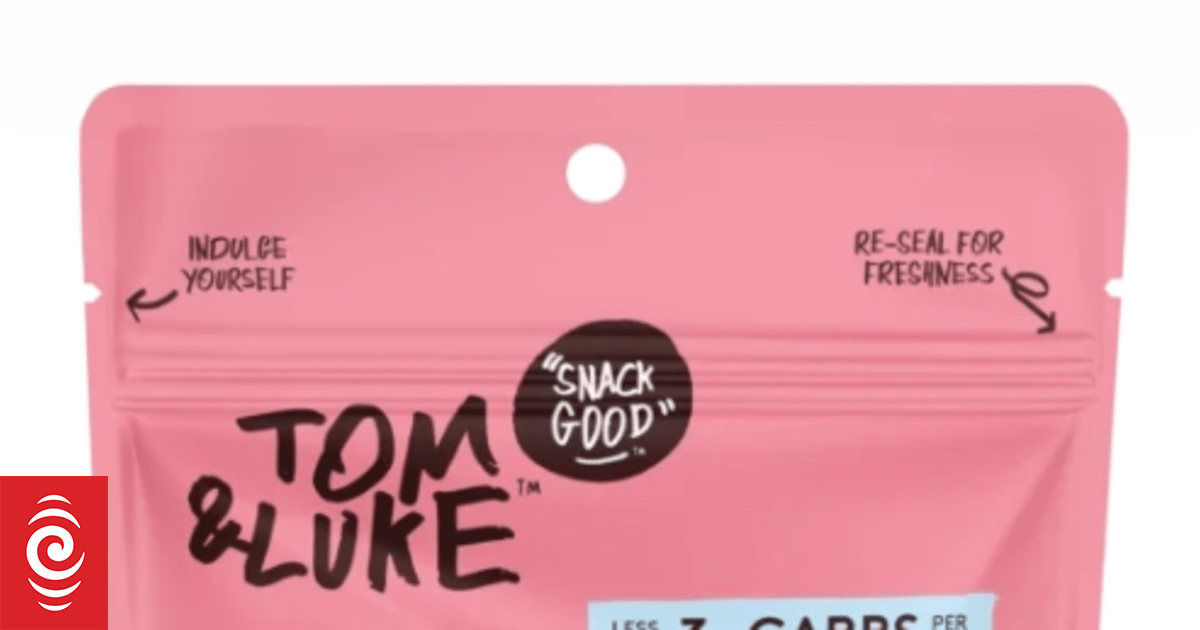 A batch of Tom & Luke's Low Carb Snacka Balls was recalled after plastic was found inside