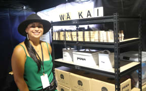 Nikky Kennedy, creator of her homeware designs, Taputapu.
