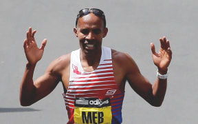 Meb Keflezighi was the first US male athlete to win the Boston Marathon in decades.