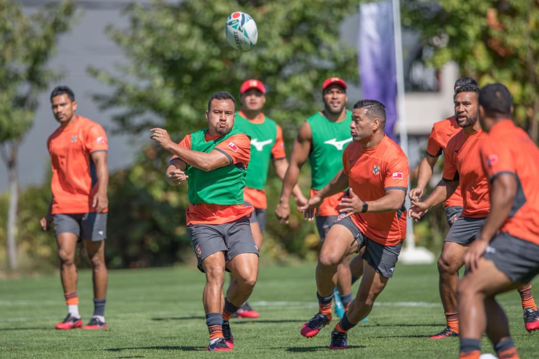 Tonga open the Rugby World Cup campaign against England.