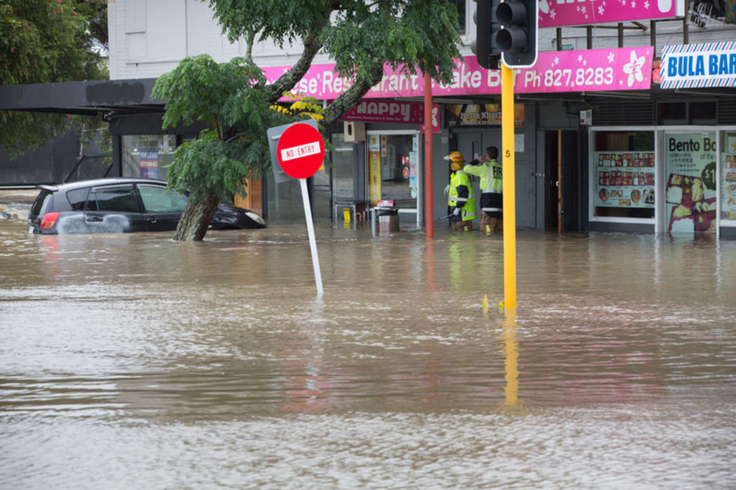 West Auckland floods, New Lynn