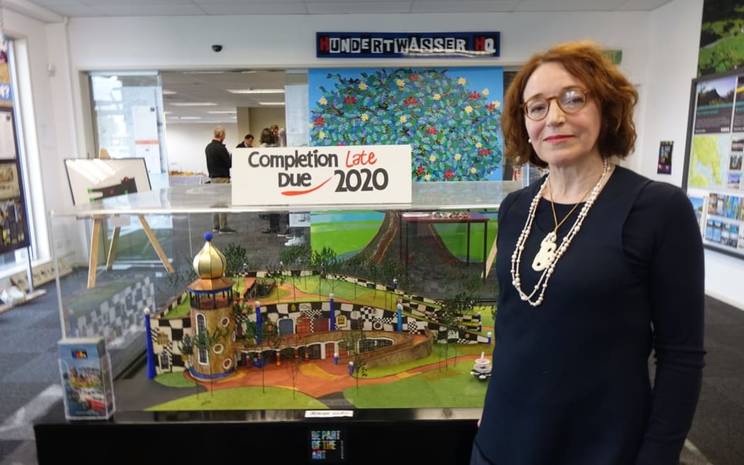 Kathleen Drumm, hief executive of the Hundertwasser Art Centre and Wairau Māori Art Gallery.