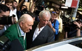 Alan Jones head to court with lawyer Chris Murphy