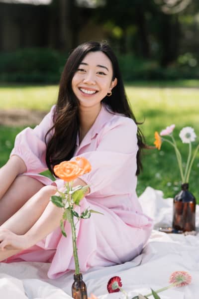 Wendy Quach founder of &Again an online consignment and thrift store that delivers a modern thrifting experience.