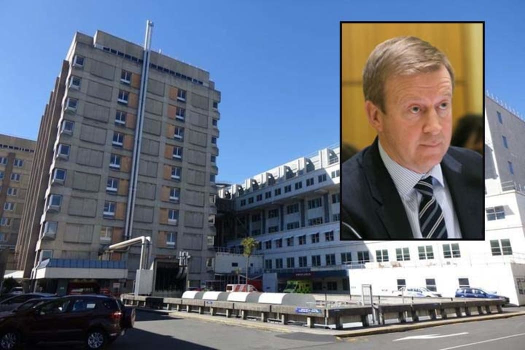 Jonathan Coleman (inset) says there is a toxic culture at Dunedin Hospital's urology department.