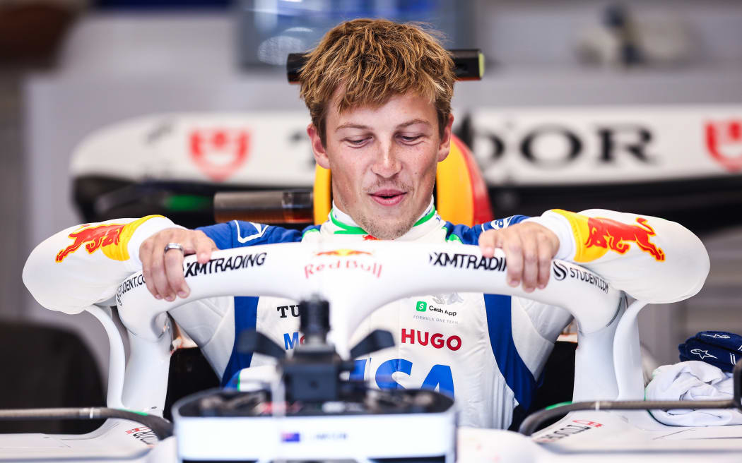 New Zealand driver Liam Lawson.