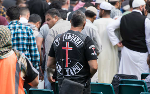 The main event was in North Hagley Park opposite the Al Noor Mosque on Deans Ave, with Prime Minister Jacinda Ardern attending the ceremony. Prayer mats were laid out in the park facing the mosque, which is about 100m away.