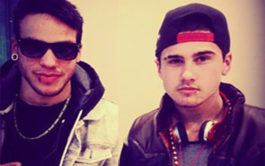 Roast Busters. (LR) Joseph Parker, 18, and Beraiah Hales, 17.