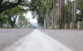 Suva in lockdown