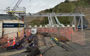 Te Whare Wai Para Nuku - the Wellington sewage sludge treatment plant. Pictured on 25 June 2024.