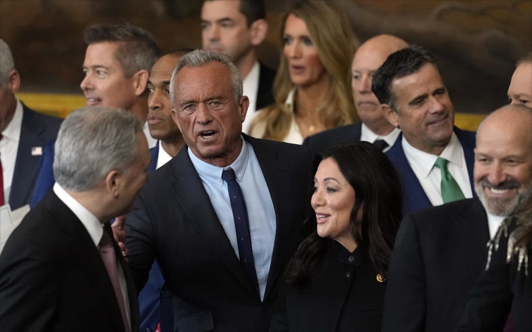 Robert F Kennedy Jr at the inauguration of Donald Trump as the 47th US President in Washington, DC, on 20 January, 2025.