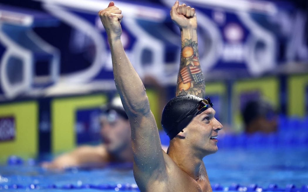 Caeleb Dressel, USA swimmer.