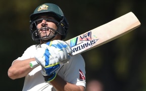 Joe Burns hooks to the boundary.