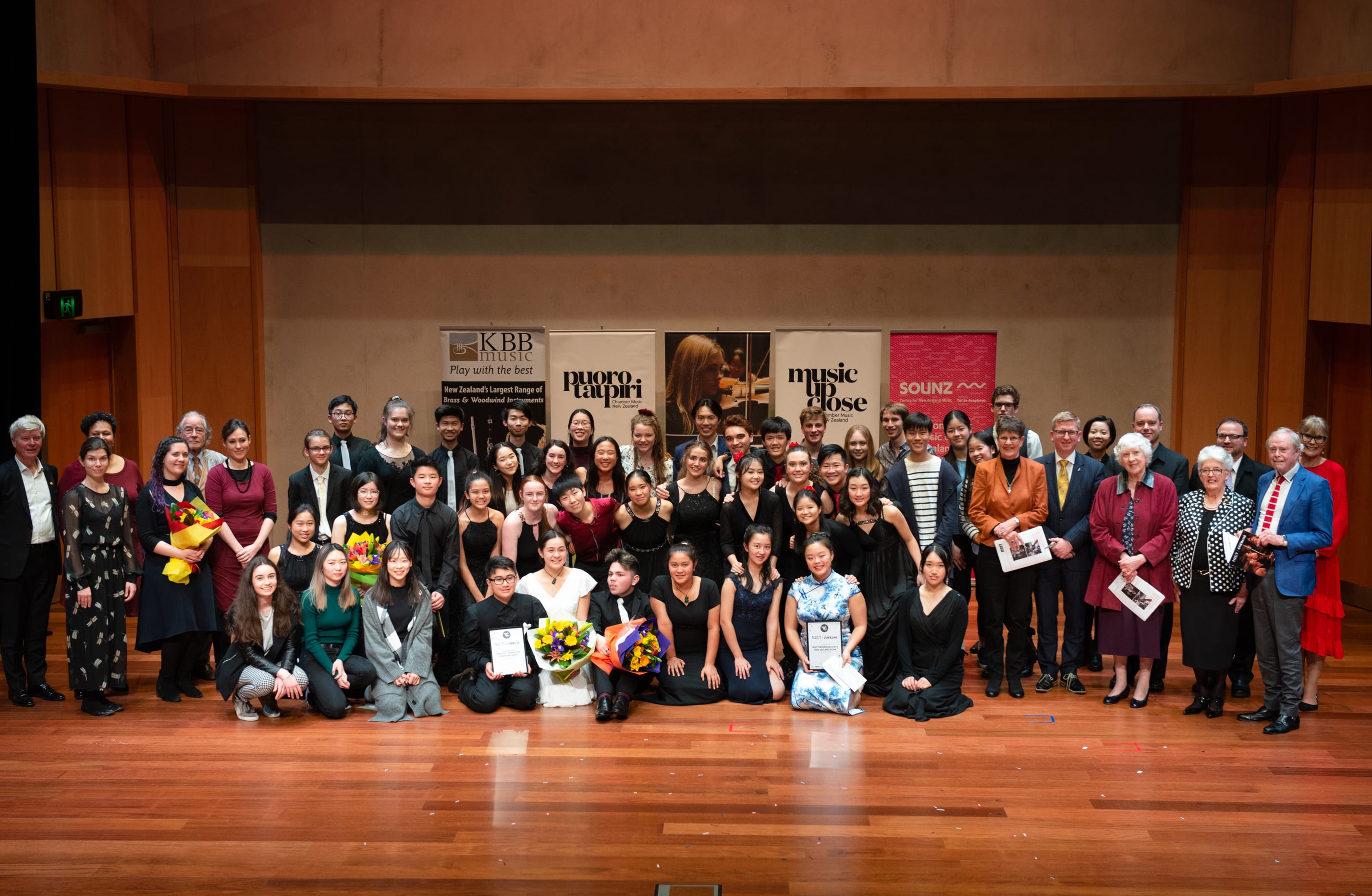 Finalists in the NZCT Chamber Music Contest 2018