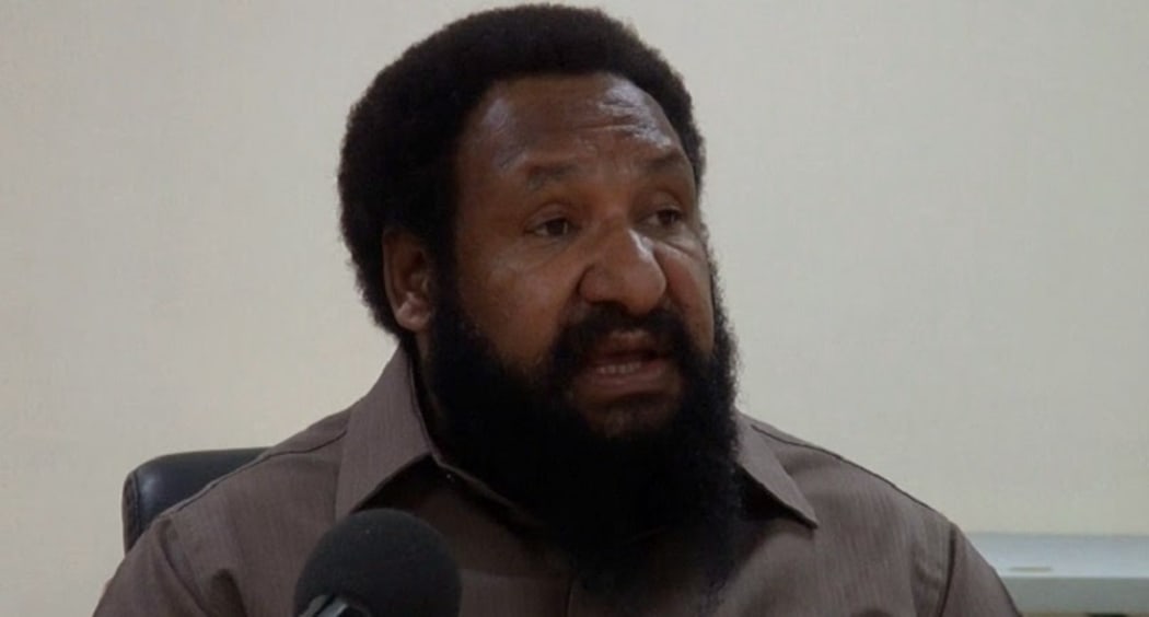 Papua New Guinea opposition leader Don Polye.