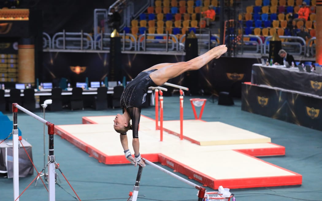New Zealand gymnast Georgia-Rose Brown.