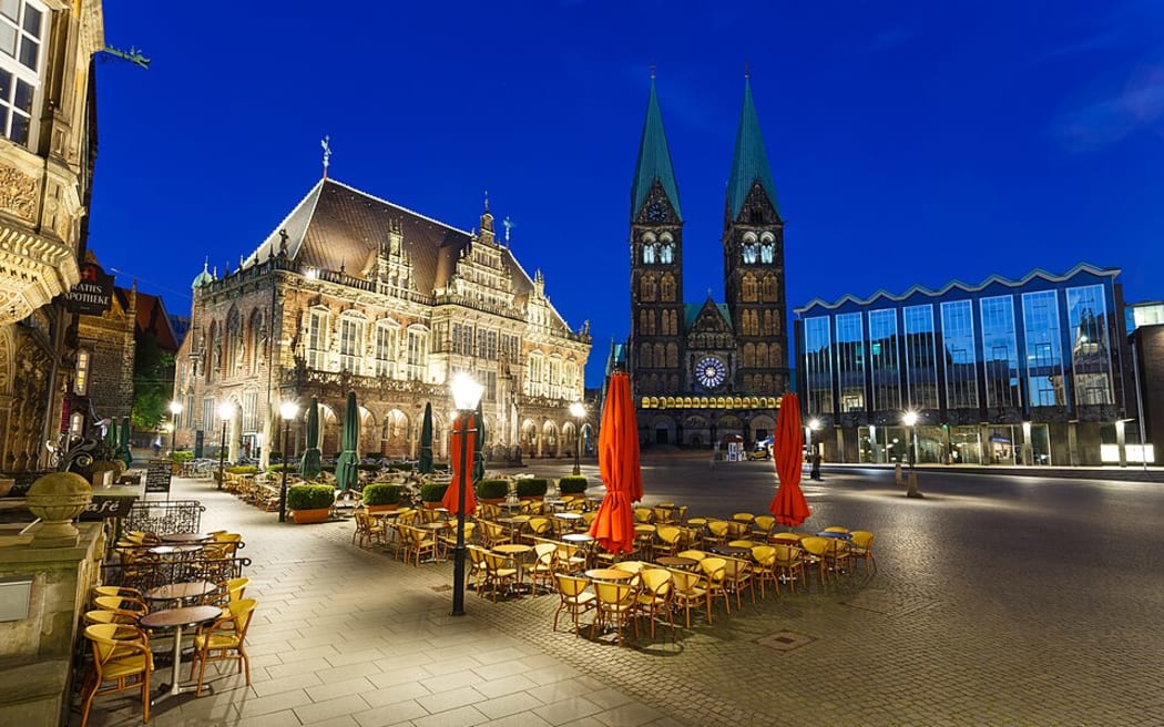 Bremen, Marketplace, Germany.