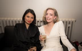 Bic Runga and Chelsea Jade at the Silver Scrolls 2017