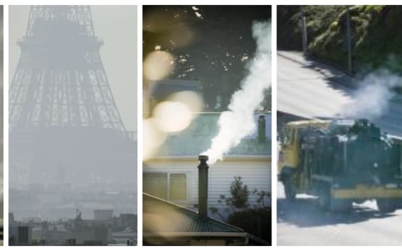 Air pollution composite