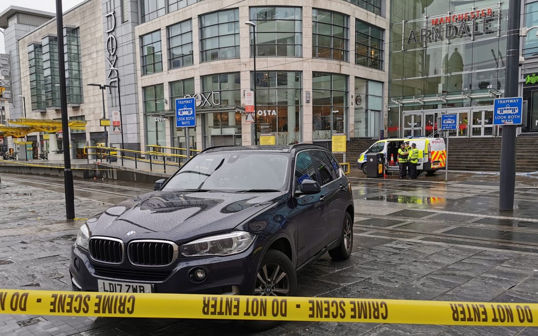 General images around the exterior of Manchester Arndale Centre following this morning's stabbings on Friday 11th October 2019.  (Photo by Eddie Garvey/MI News/NurPhoto)