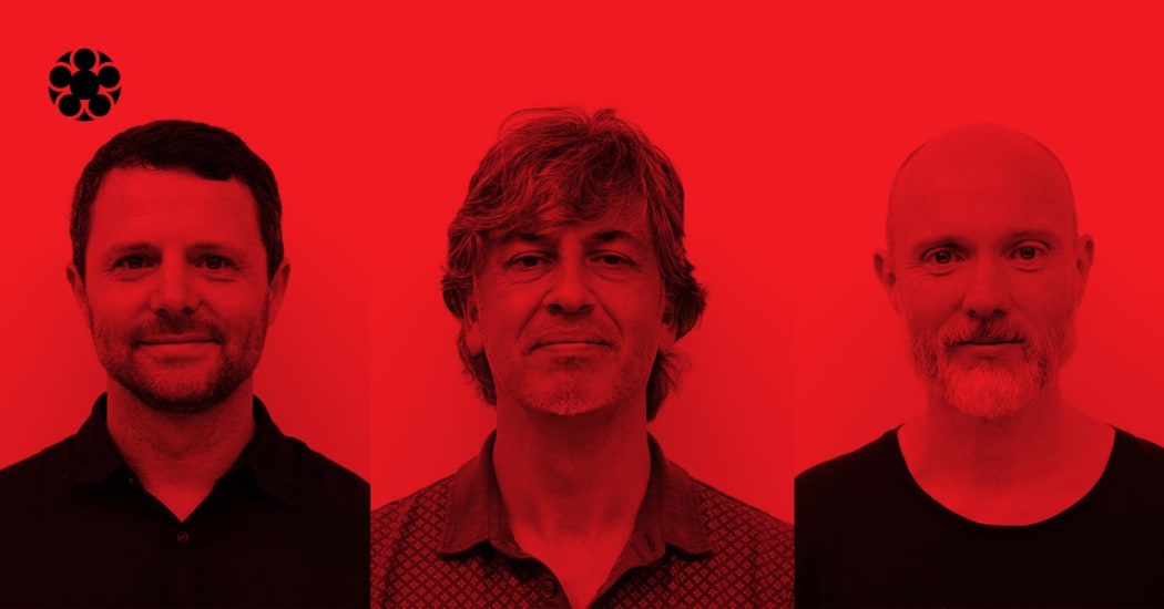 The cLoud Collective (l-r) Justin DeHart, Mark Menzies & Reuben de Latour