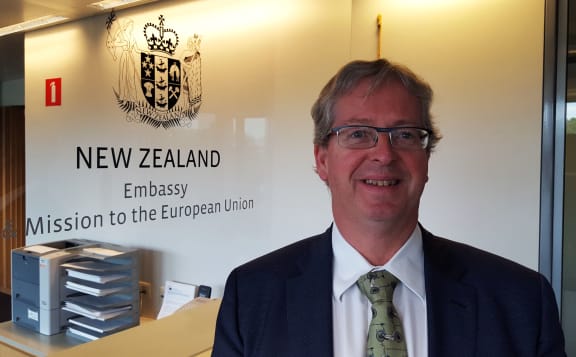 David Taylor the New Zealand Ambassador to the EU