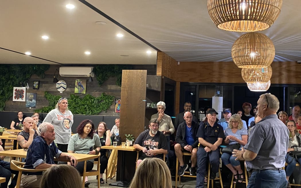 More than 120 residents of Conifer Grove turned up for a special public meeting in a local cafe in March.