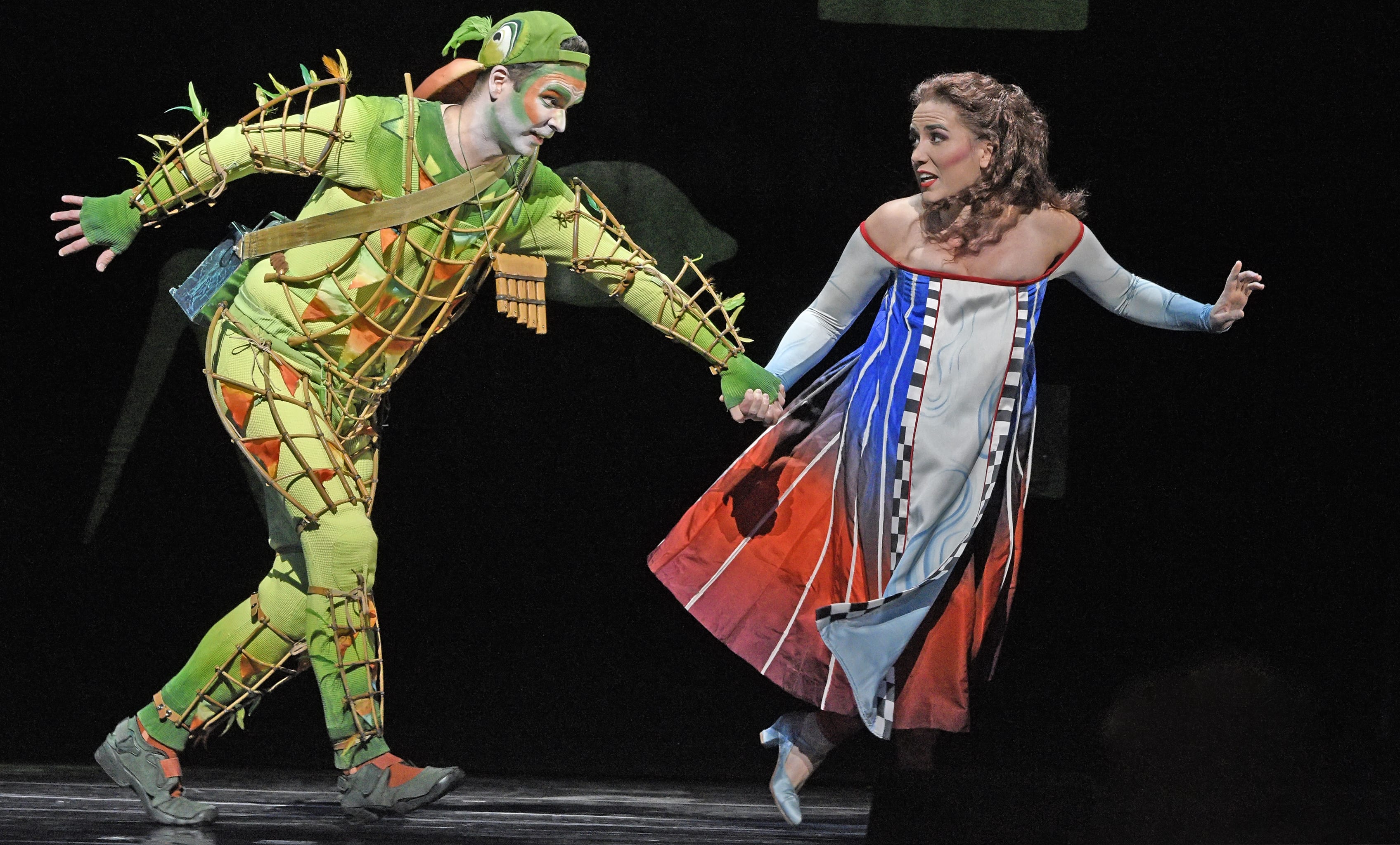 Papageno and Pamina in The Magic Flute