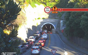 Wellington's Mount Victoria tunnel was closed following a crash on 25 February 2025.