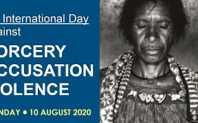 Poster promoting International Day Against Sorcery Accusation Violence