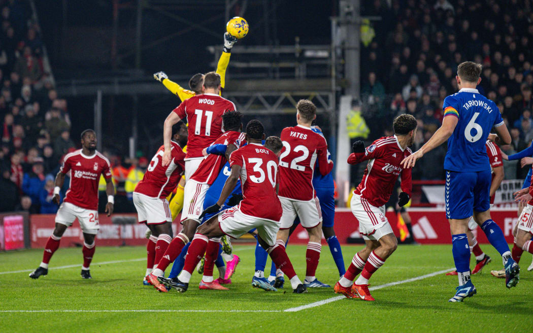 Nottingham Forest and Everton meet at The City Ground, Nottingham.