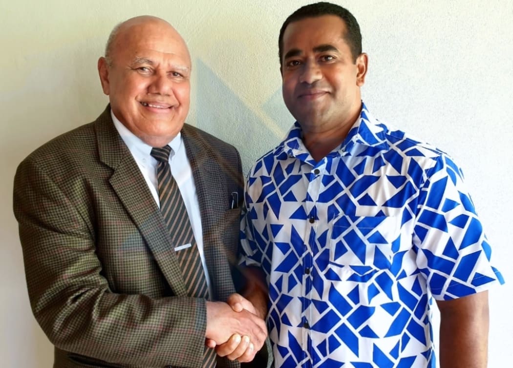 Viliame Gavoka and Filimoni Vosarogo.