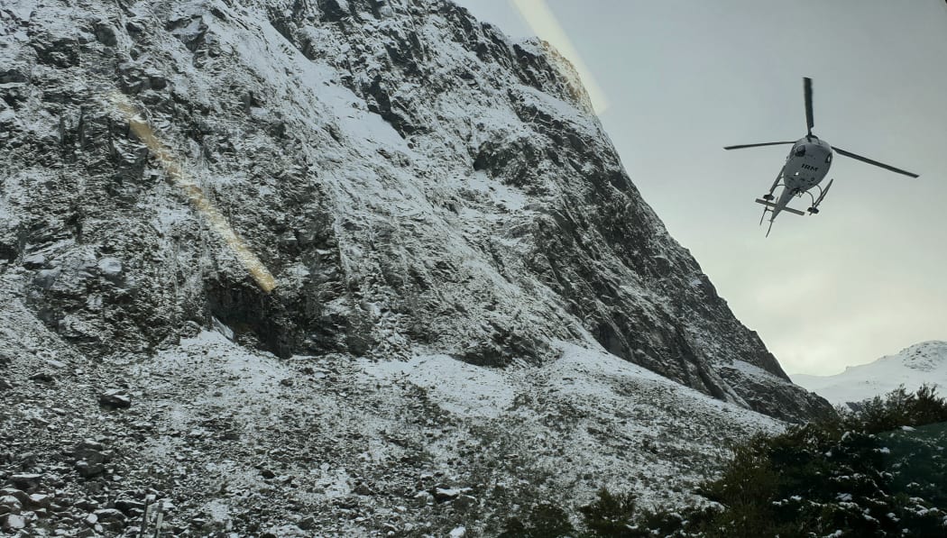 On the Milford alpine road