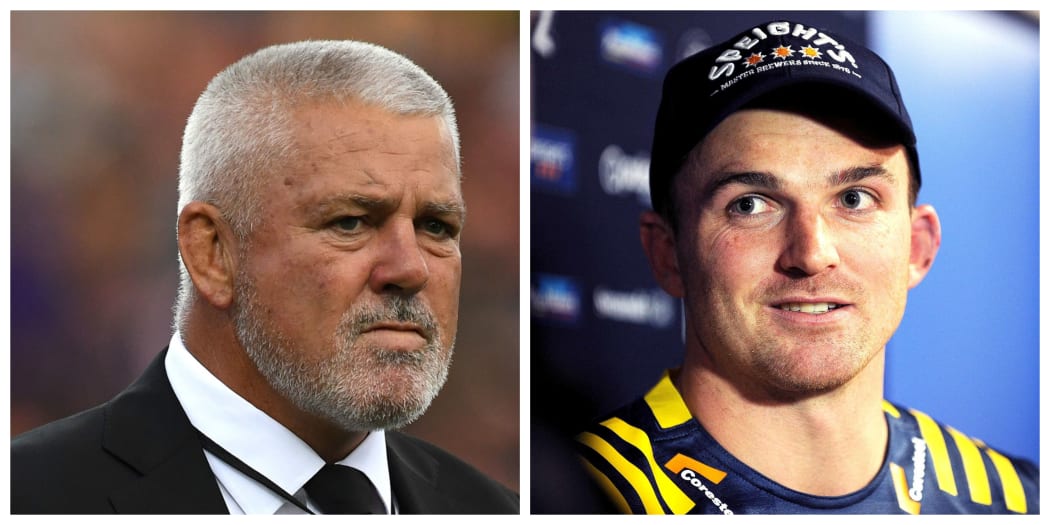 Father and son Warren Gatland and Bryn Gatland