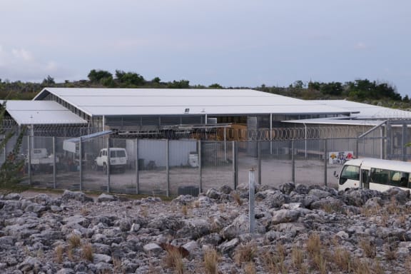 One of the Australian detention centres on Nauru.