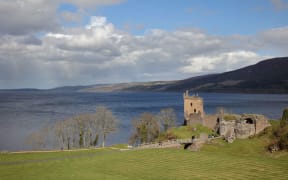 Urquhart Castle, built 13th - 16th centuries, on the shores of Loch Ness in the Great Glen, Highlands, Scotland. The castle was captured by Edward I of England in 1296 during the Wars of Scottish Independence and was destroyed by government troops in the Jacobite Risings.