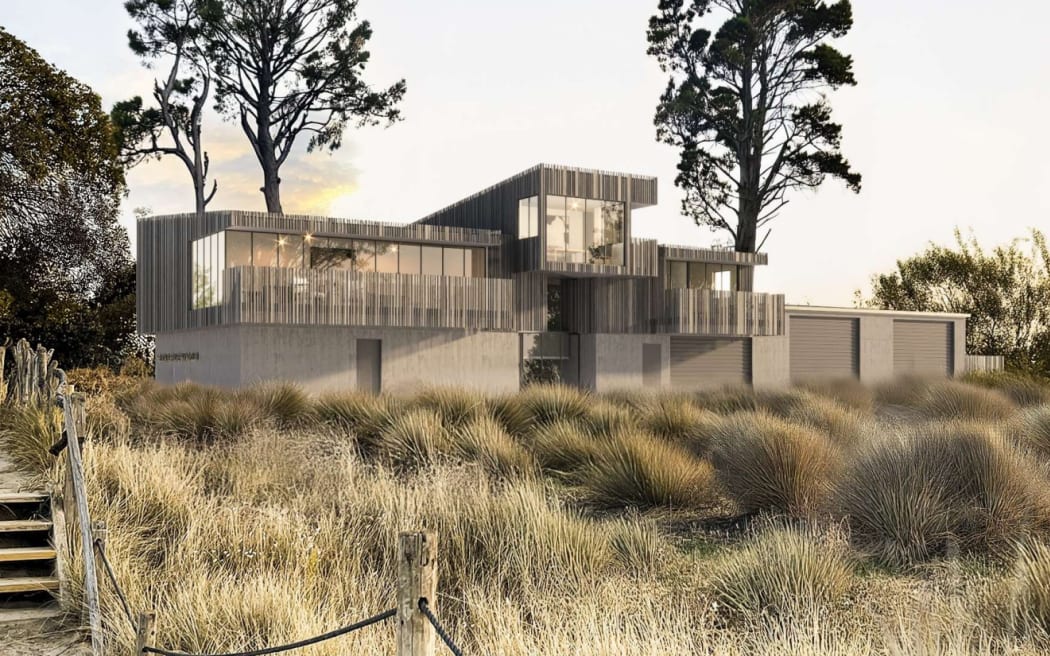 Concept of new Nelson Surf Life Saving Club facility