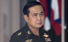 Thai army chief Prayuth Chan-ocha, who has been sworn in as prime minister.