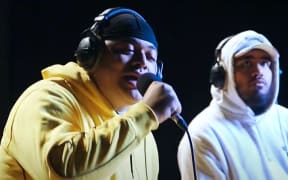 Hip-hop duo Church & AP