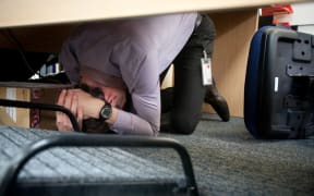 Reacting quickly to drop, cover and hold is still the right action to take in the event of an earthquake