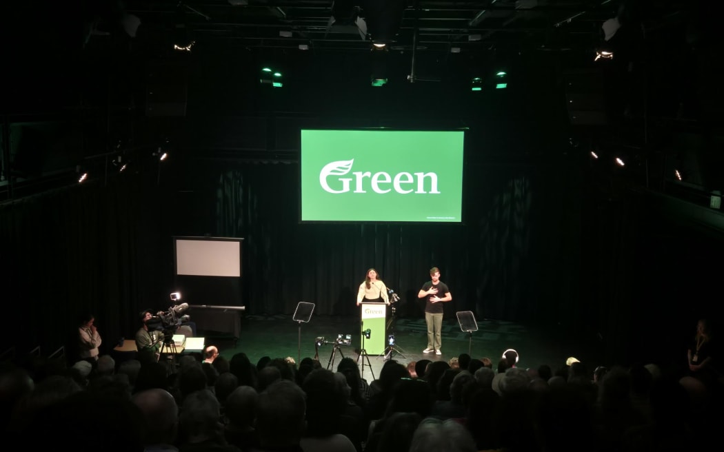 Green Party co-leader Chlöe Swarbrick urged the membership to organise ahead of next year's election in her speech at the annual general meeting in Wellington this afternoon.