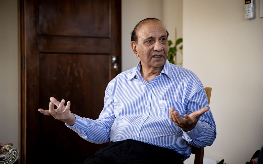 Community social worker Jeet Suchdev has been working with Indian victims of elder abuse. The victims have been scammed by their own children leaving them financially and emotionally ruined. 22 April 2024 New Zealand Herald photograph by Dean Purcell